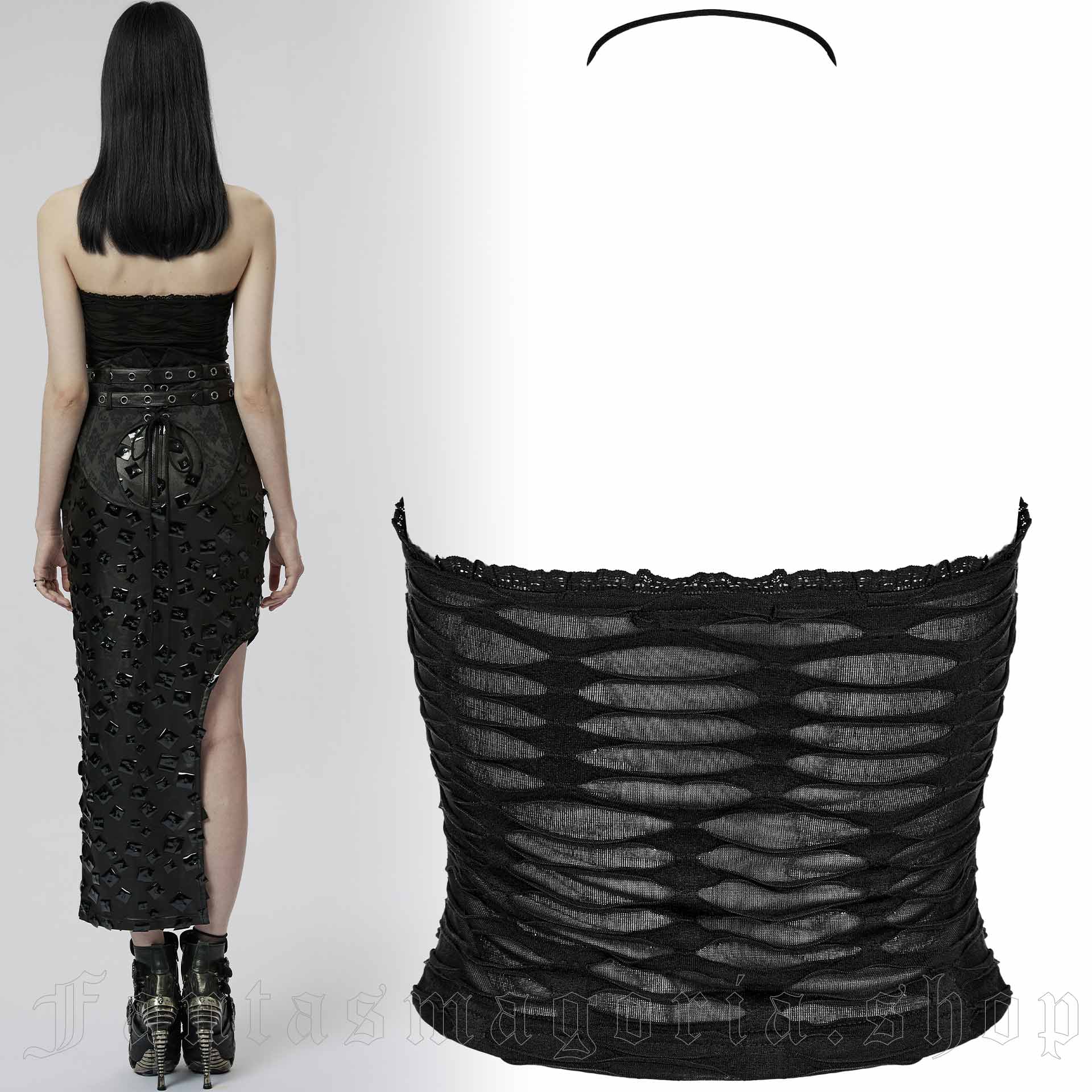 Punk Rave Rebel`s Tribe Top – Bild 2