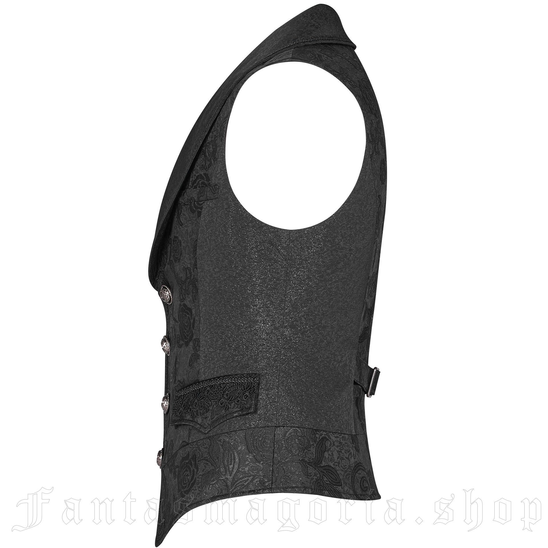 Punk Rave Romeo Rose Vest – Bild 3