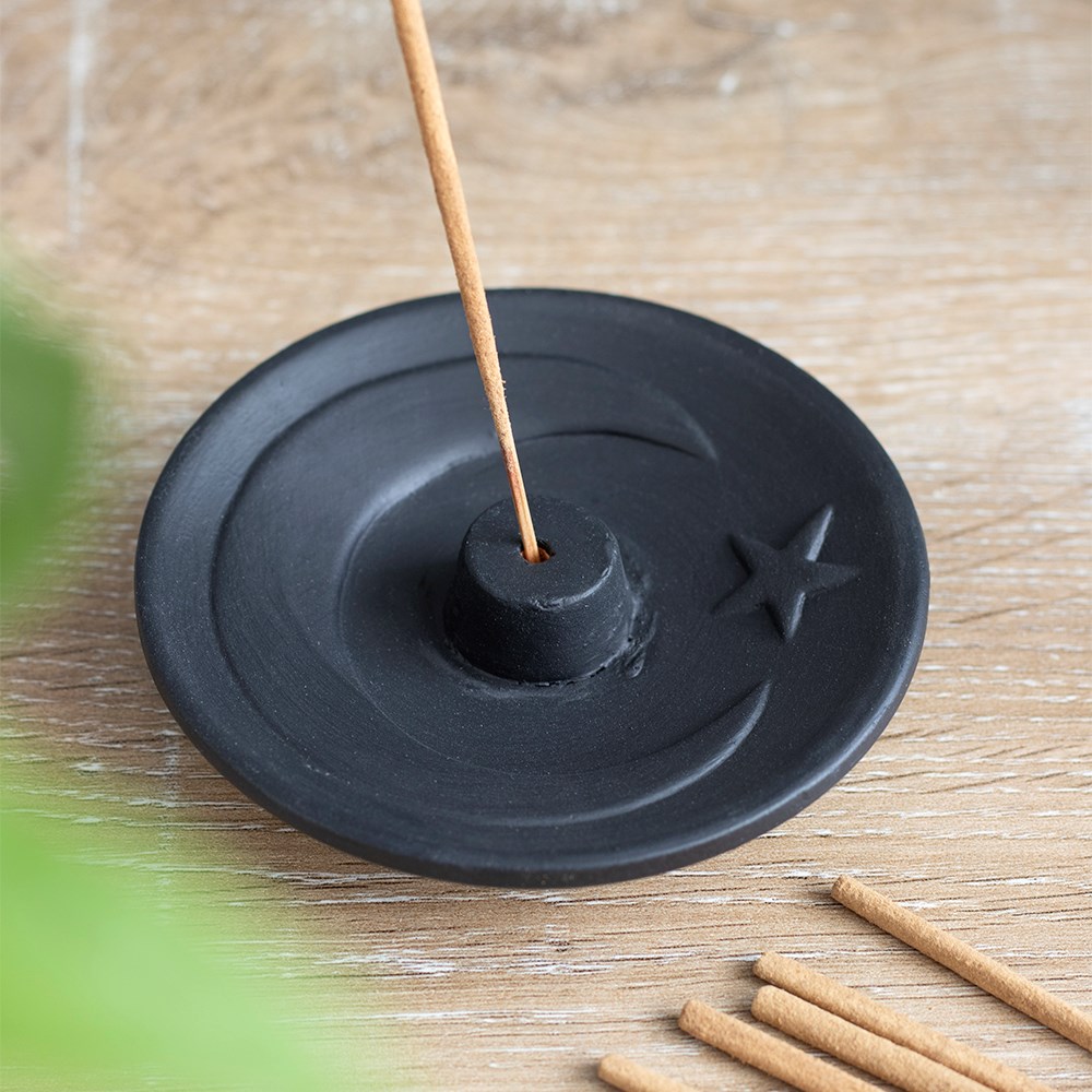 Spirit of Equinox Crescent Moon Incense Holder