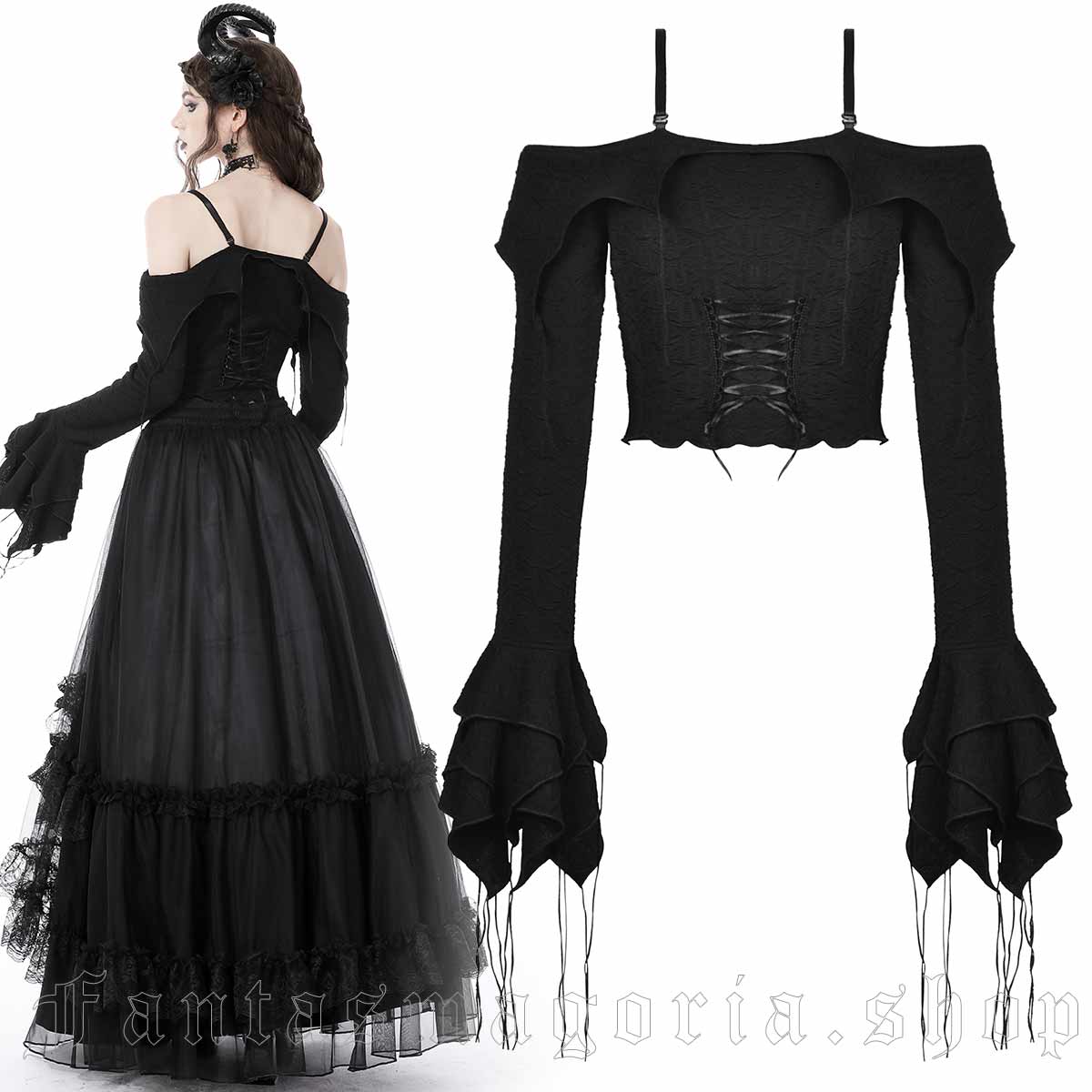 Dark in Love Rebel Doll Top - Image 2