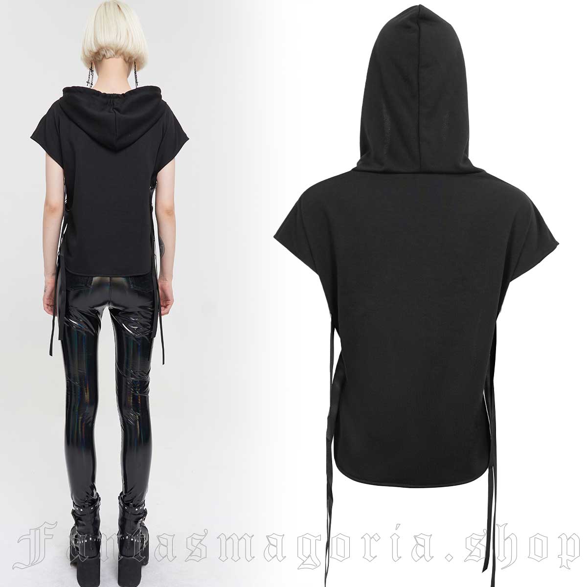 Devil Fashion Techno Trap Crop Top – Bild 2