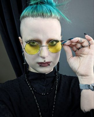 Sonnenbrille rund bunt (6 Farben)