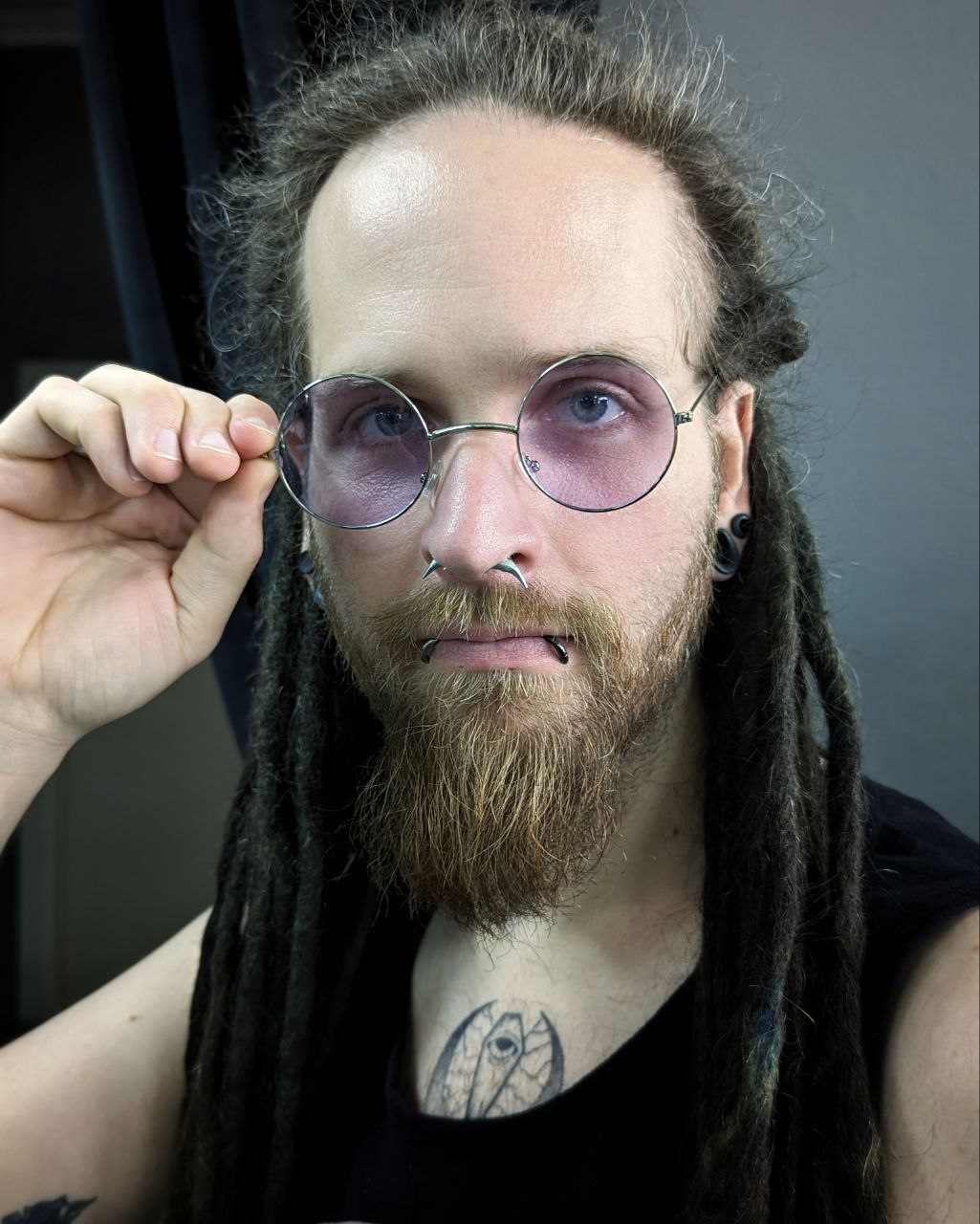 Sonnenbrille rund bunt (6 Farben) – Bild 6