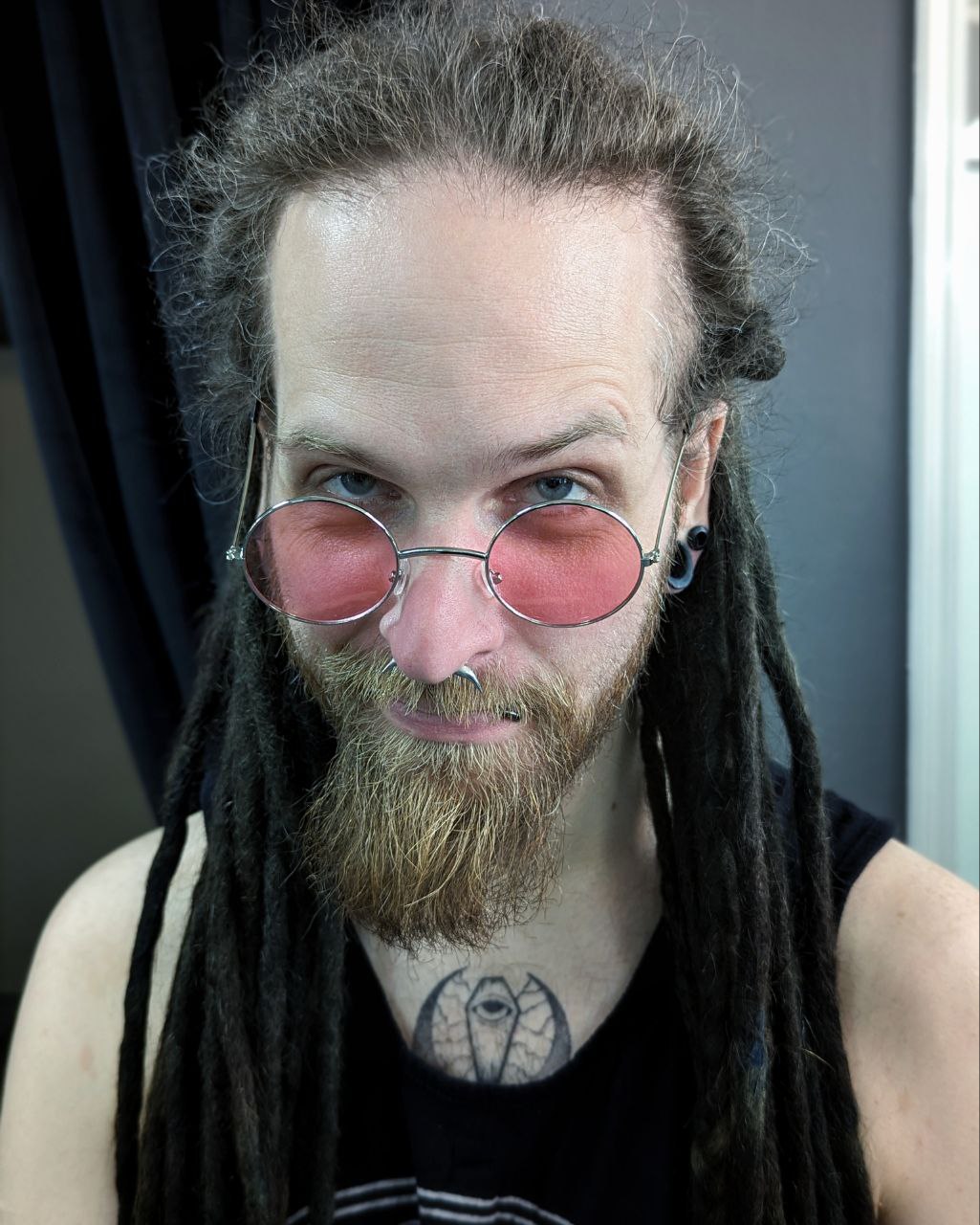 Sonnenbrille rund bunt (6 Farben) – Bild 4