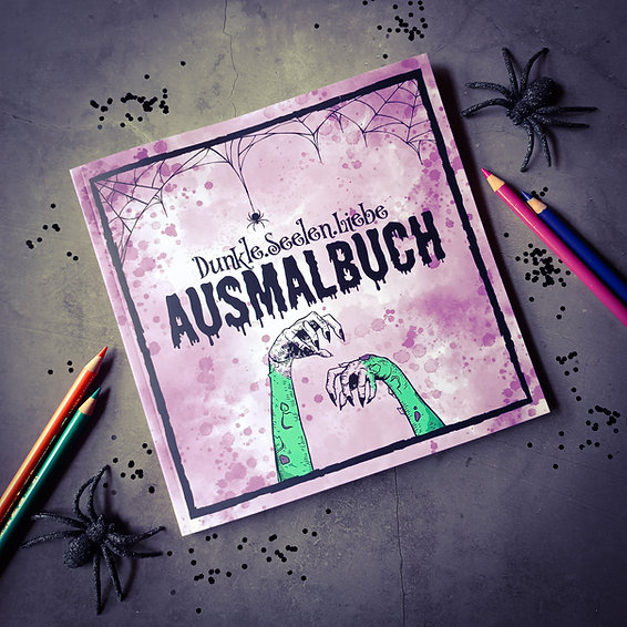 Dunkle.Seelen.Liebe Ausmalbuch