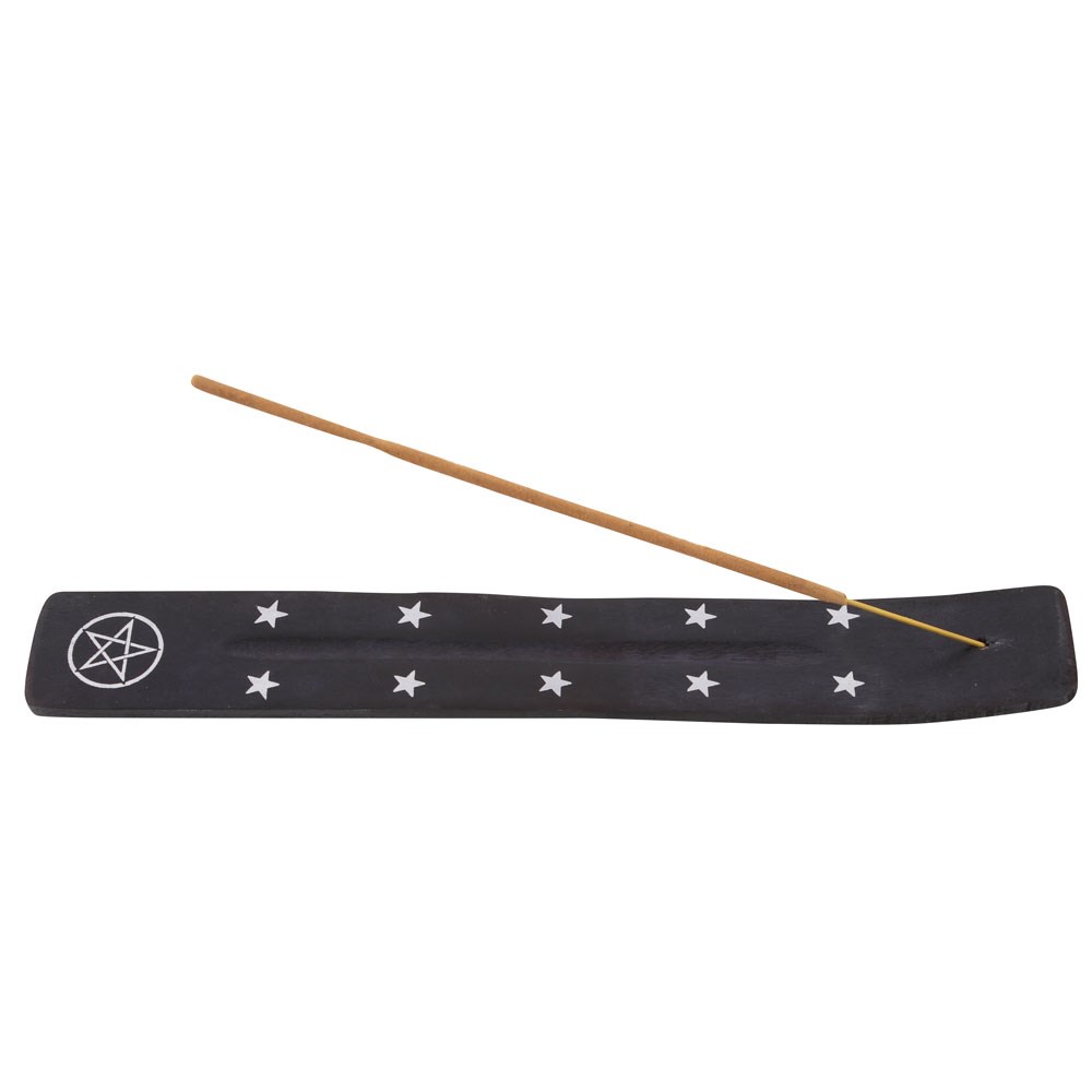 Elements Pentagram Wooden Incense Burner