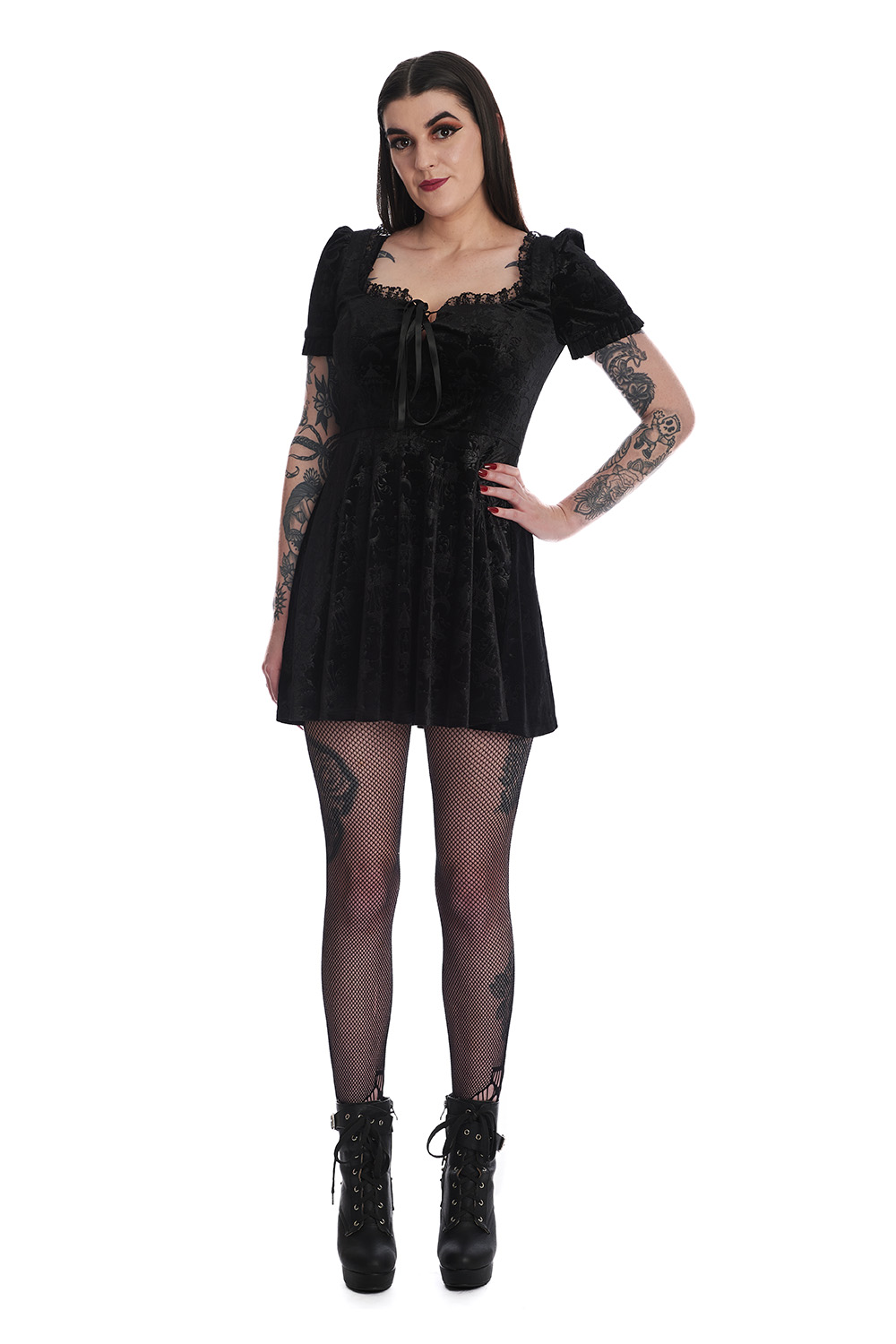 Banned Chandelier Babydoll Dress