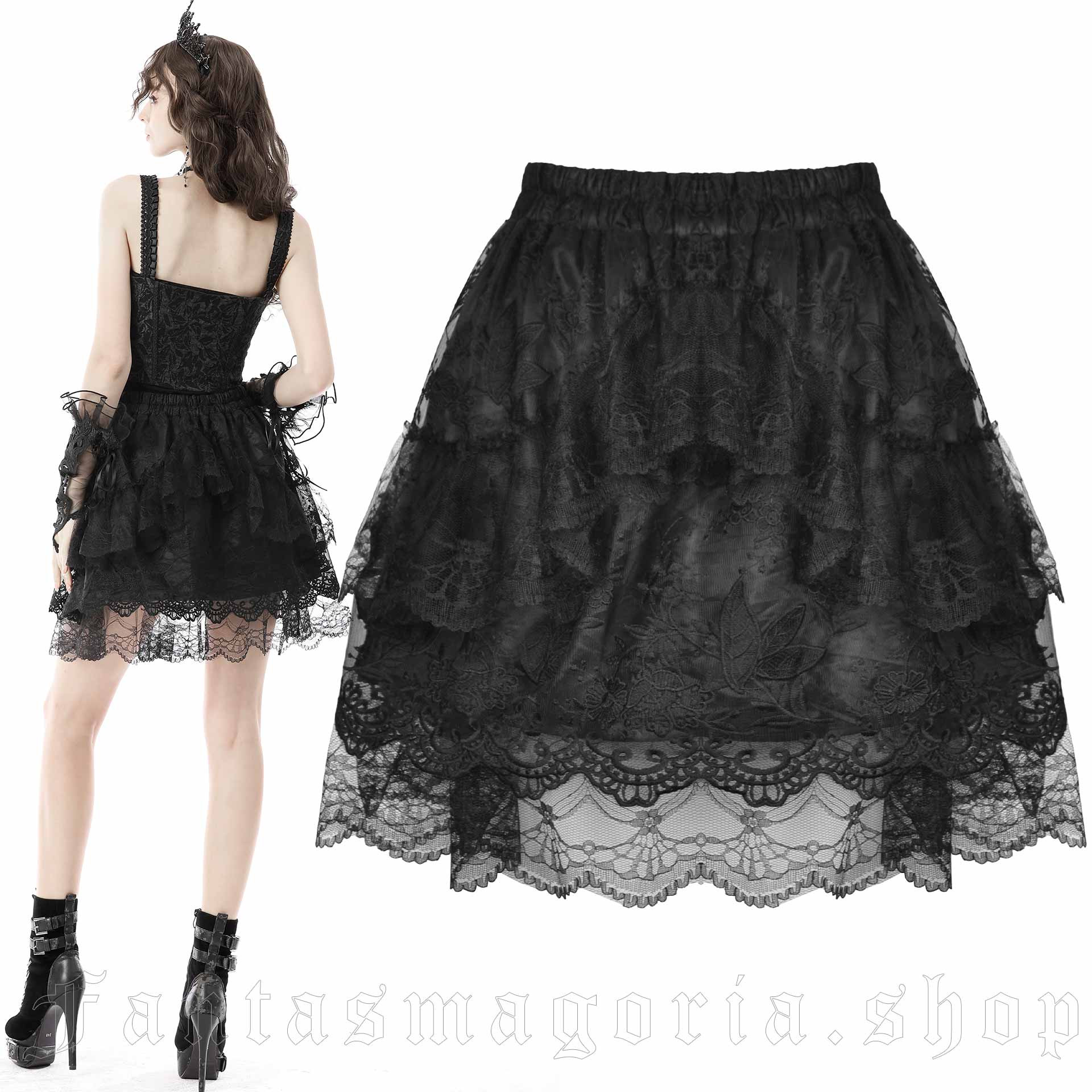 Dark in Love Midnight Romance Skirt – Bild 2