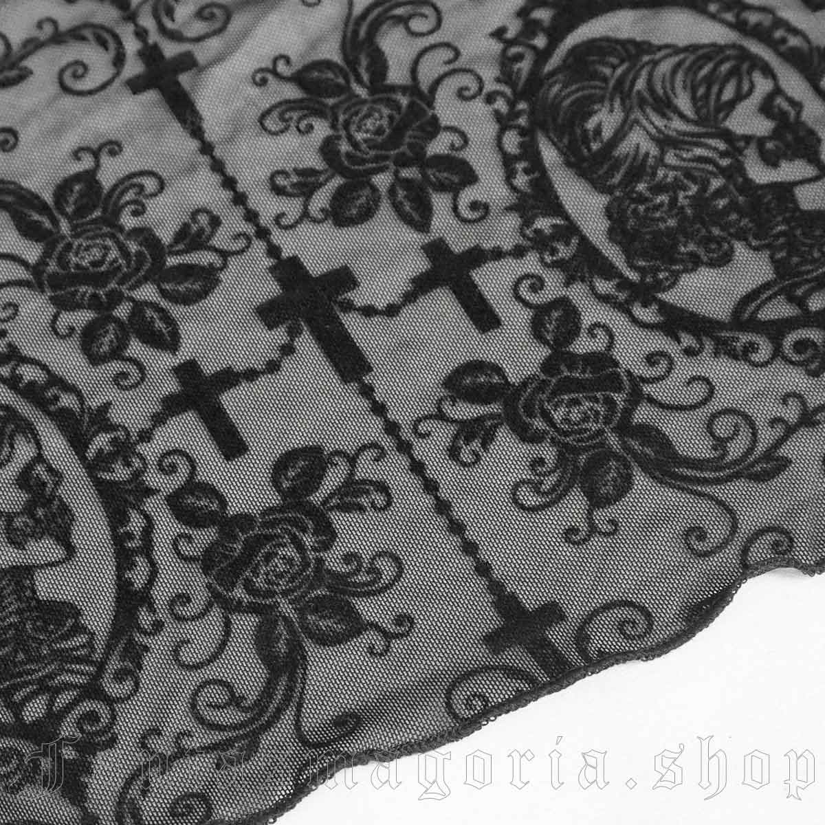 Devil Fashion Camea Off Shoulder Shirt – Bild 4