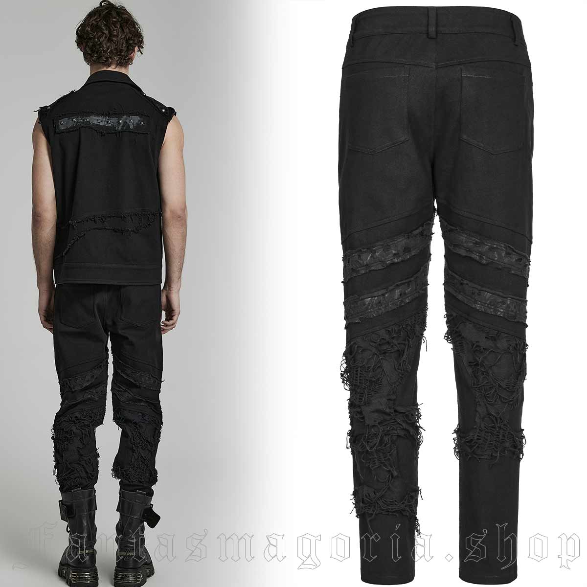 Punk Rave Antimatter Trousers - Image 2