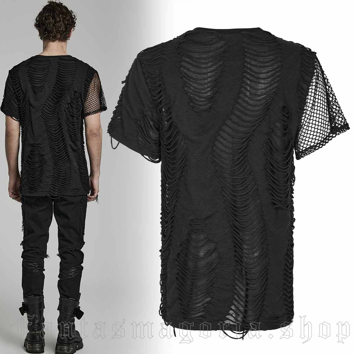 Punk Rave Cult Chaos T-Shirt – Bild 2