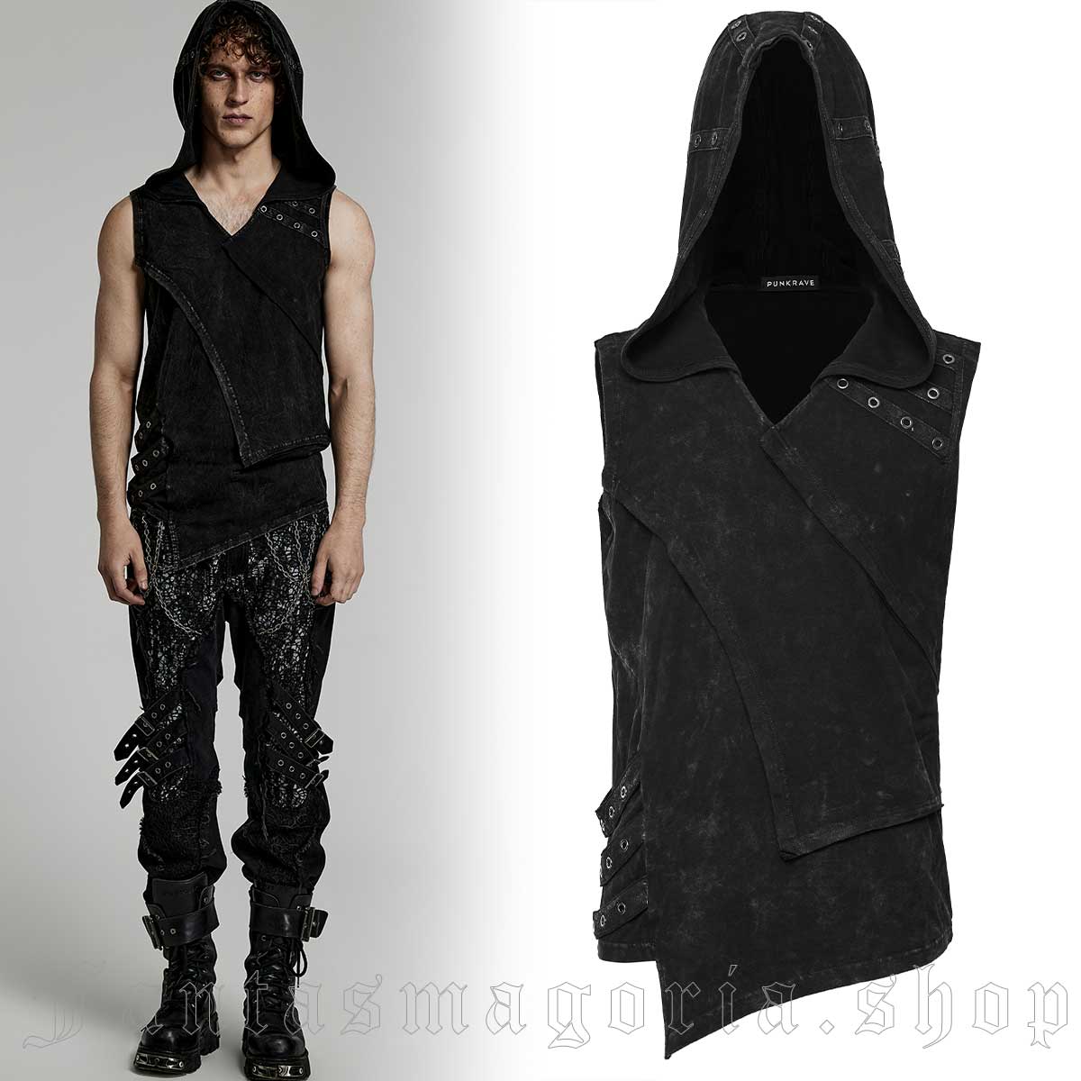 Punk Rave Doom Rider Top