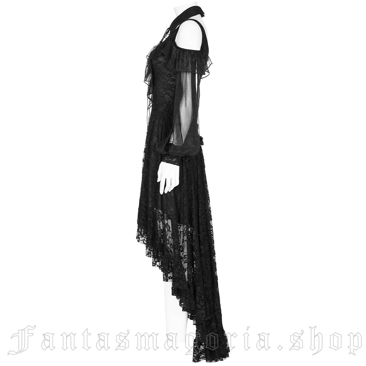 Punk Rave Lace Embrace Dress - Image 4