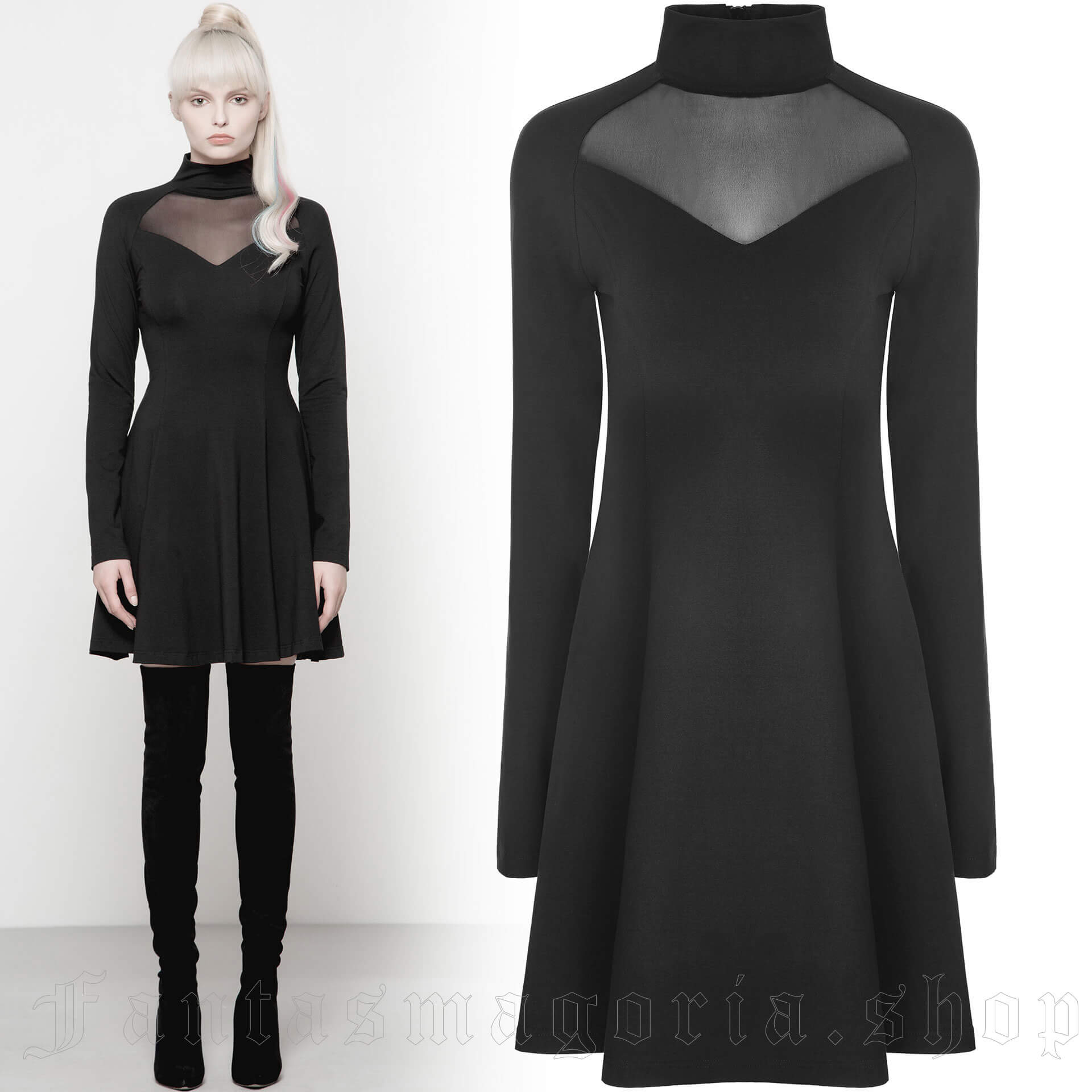 Punk Rave Lyricism Dress