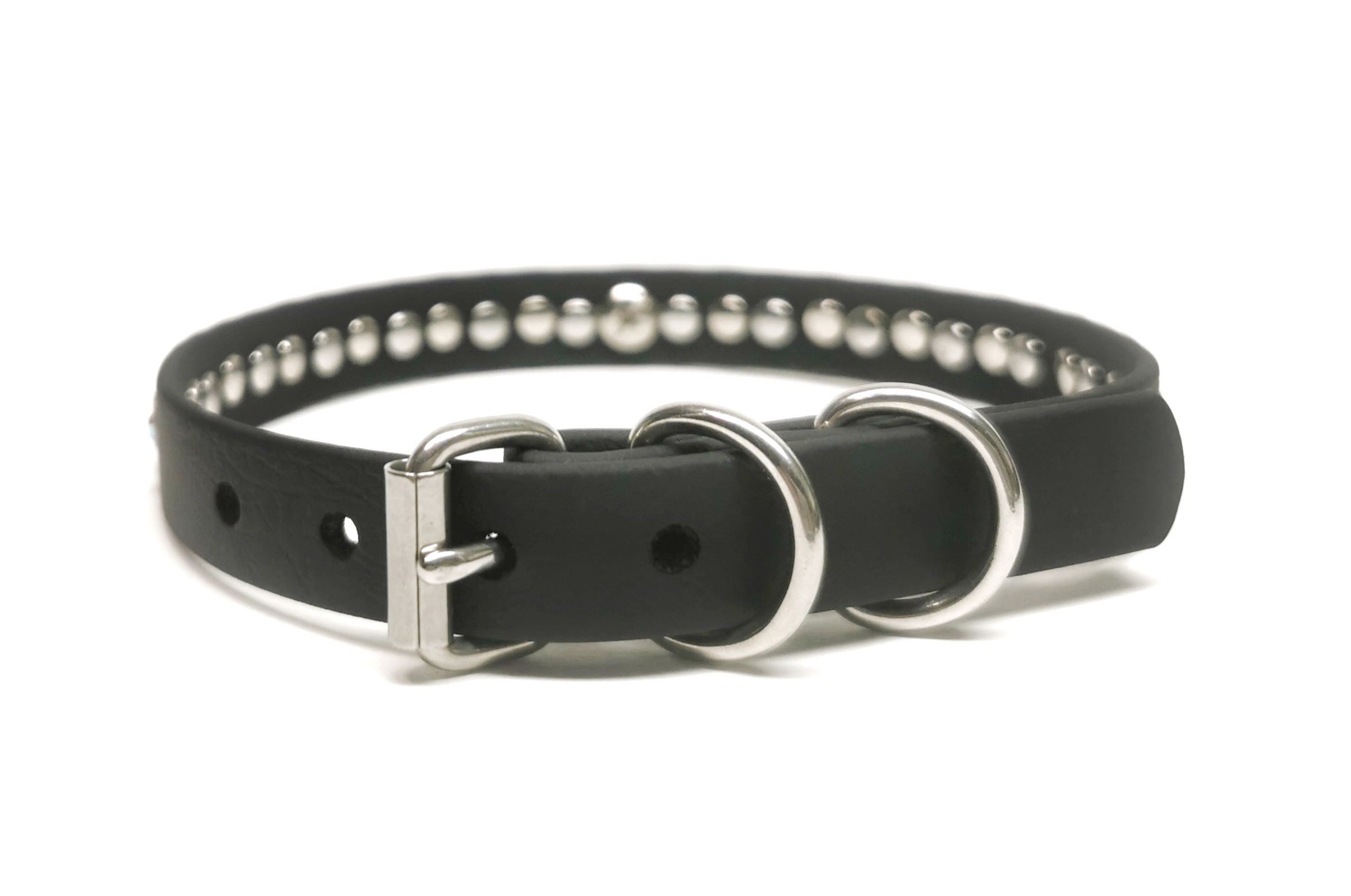 Sacred Sins Choker Strass-Nieten und O-Ring – Bild 3