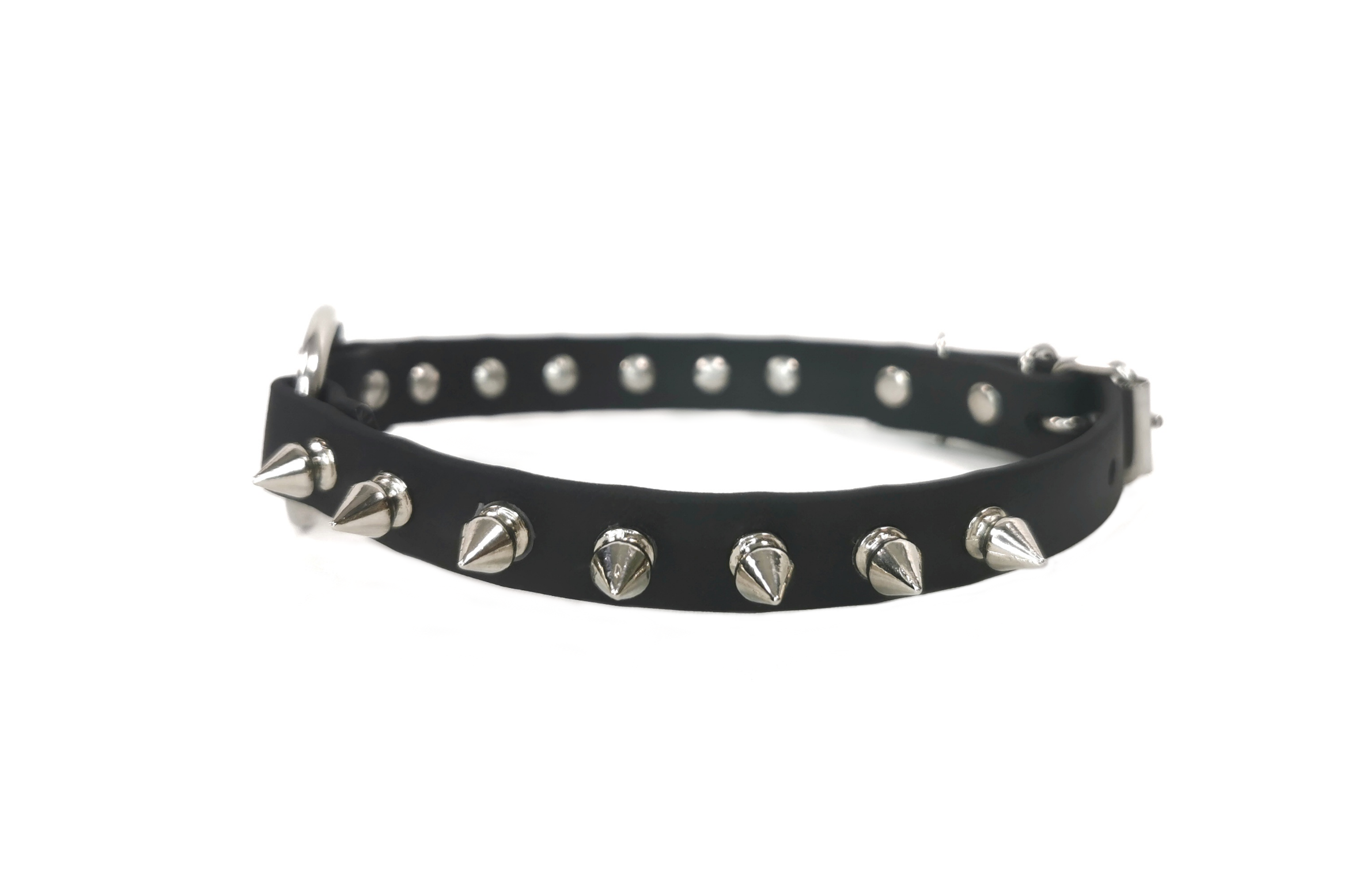 Sacred Sins Fenix Choker schmal mit Spikes – Bild 3