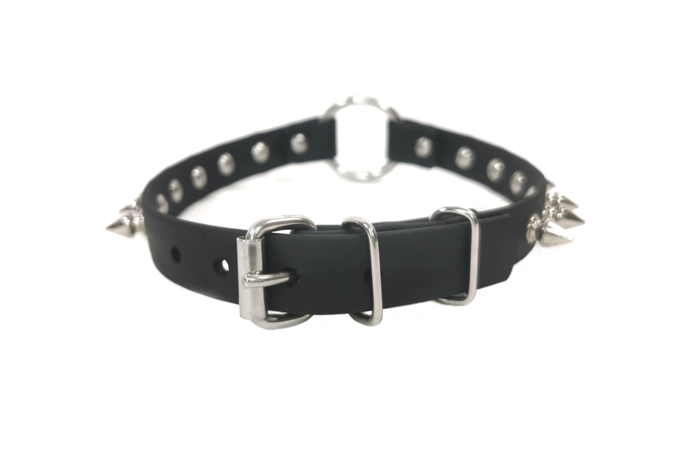 Sacred Sins Fenix Choker schmal mit Spikes – Bild 4