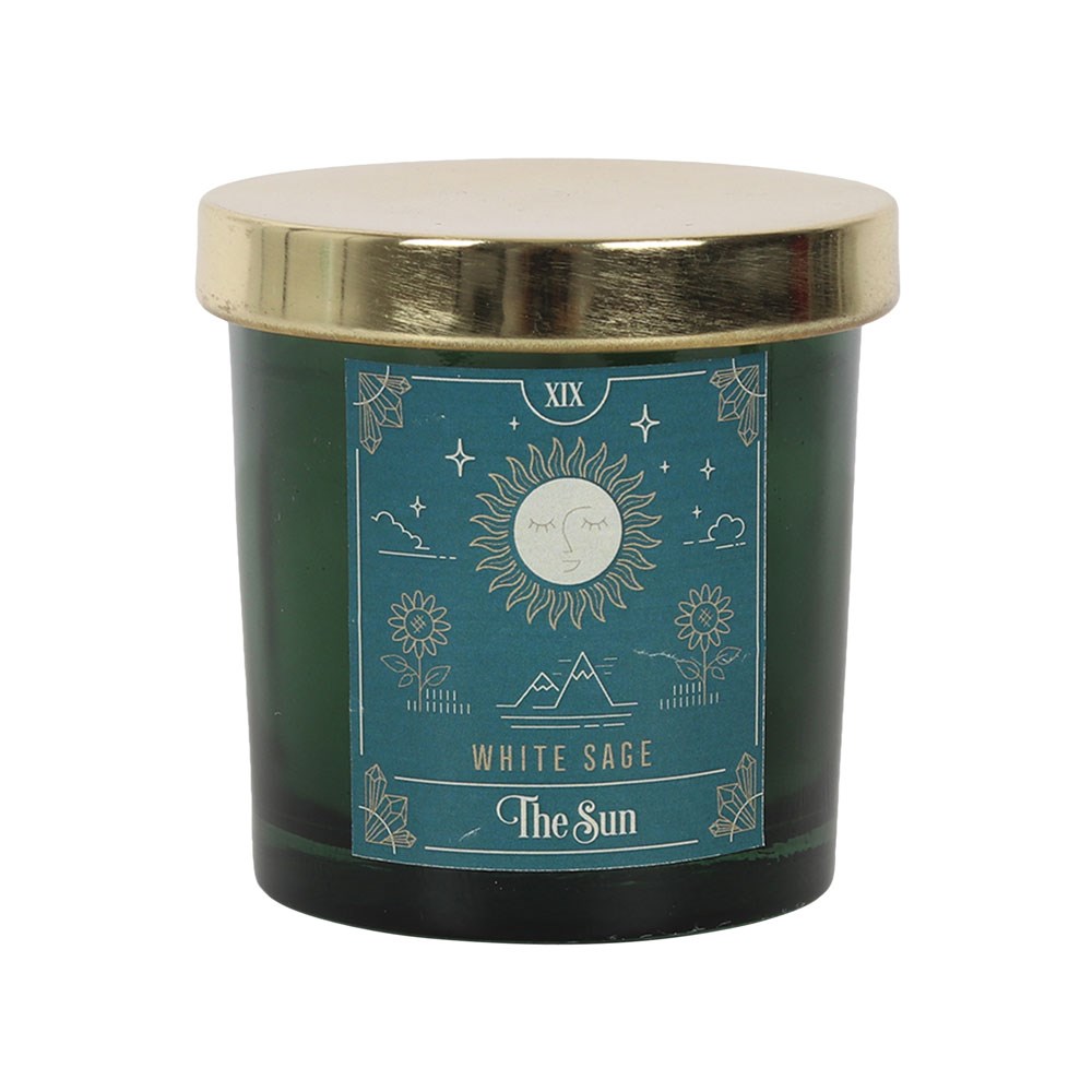 Spirit of Equinox The Sun White Sage Candle - Image 2