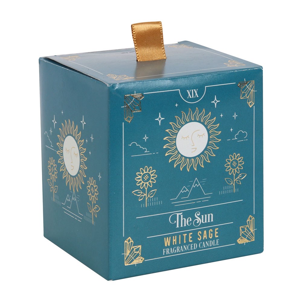 Spirit of Equinox The Sun White Sage Candle - Image 3