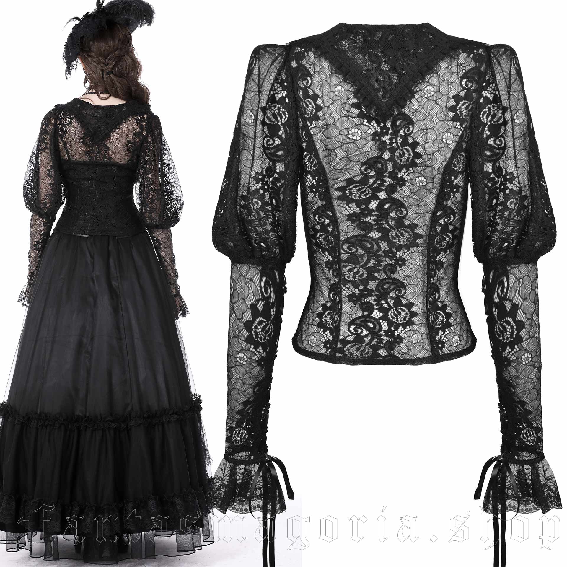Dark in Love Gothic Magic Blouse - Image 2