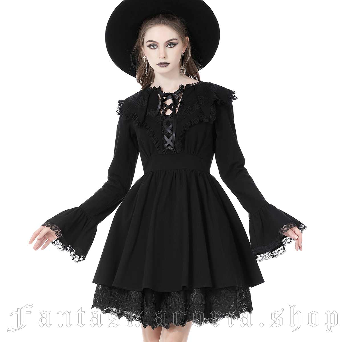 Dark in Love Marry Shelley Dress – Bild 3