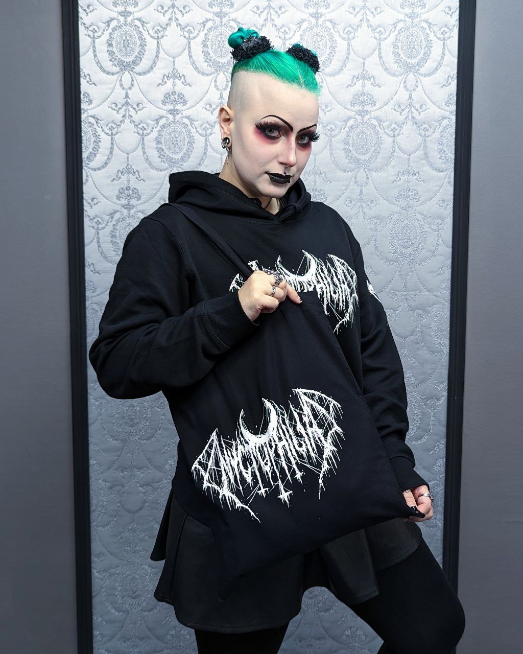 Nyctophilia X Phrenetica Jutebeutel Limited Black Metal Edition