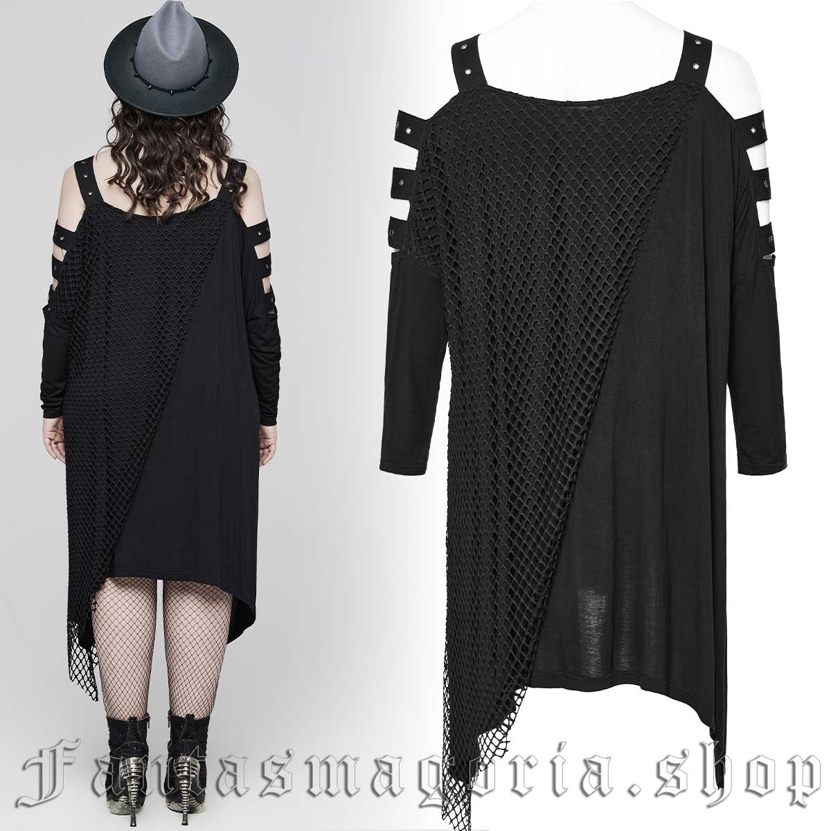 Punk Rave Aftershock Tunic Dress - Image 2