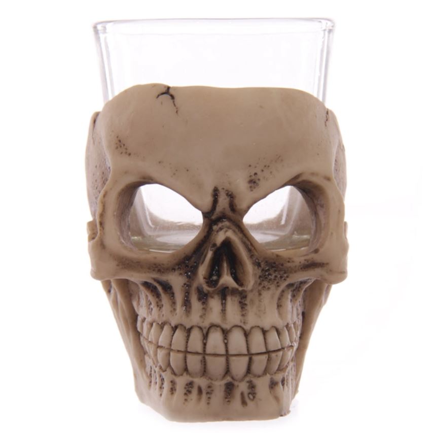 Totenkopf Schnapsglas