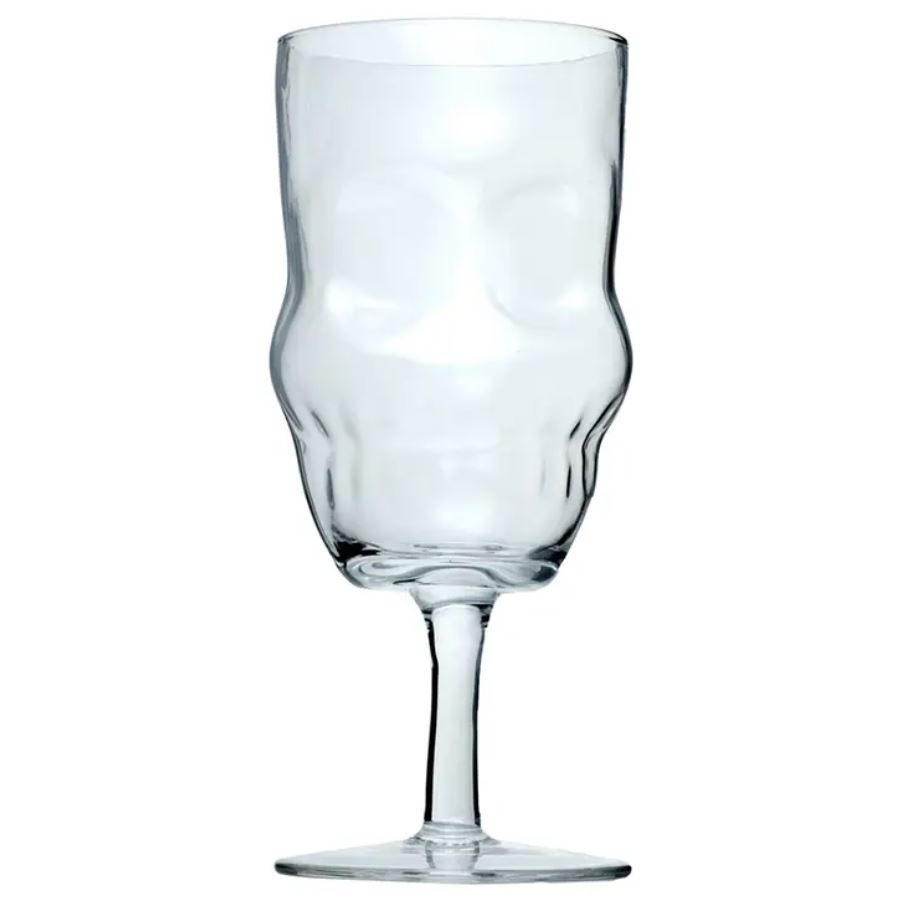 Weinglas Totenkopf (2 Stk.) – Bild 4