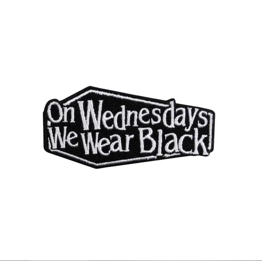 On Wednesdays We Wear Black Patch