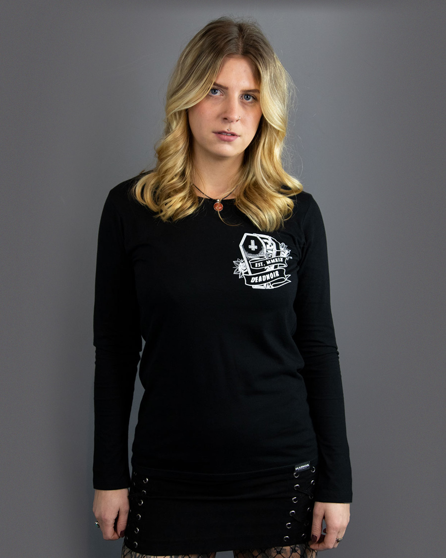 Deadnoir Never Trust Longsleeve fitted - Image 2