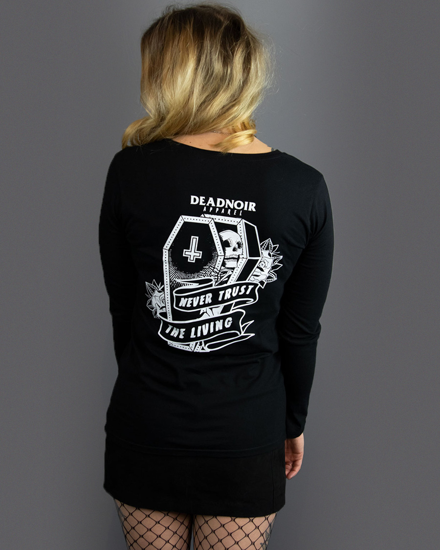 Deadnoir Never Trust Longsleeve fitted