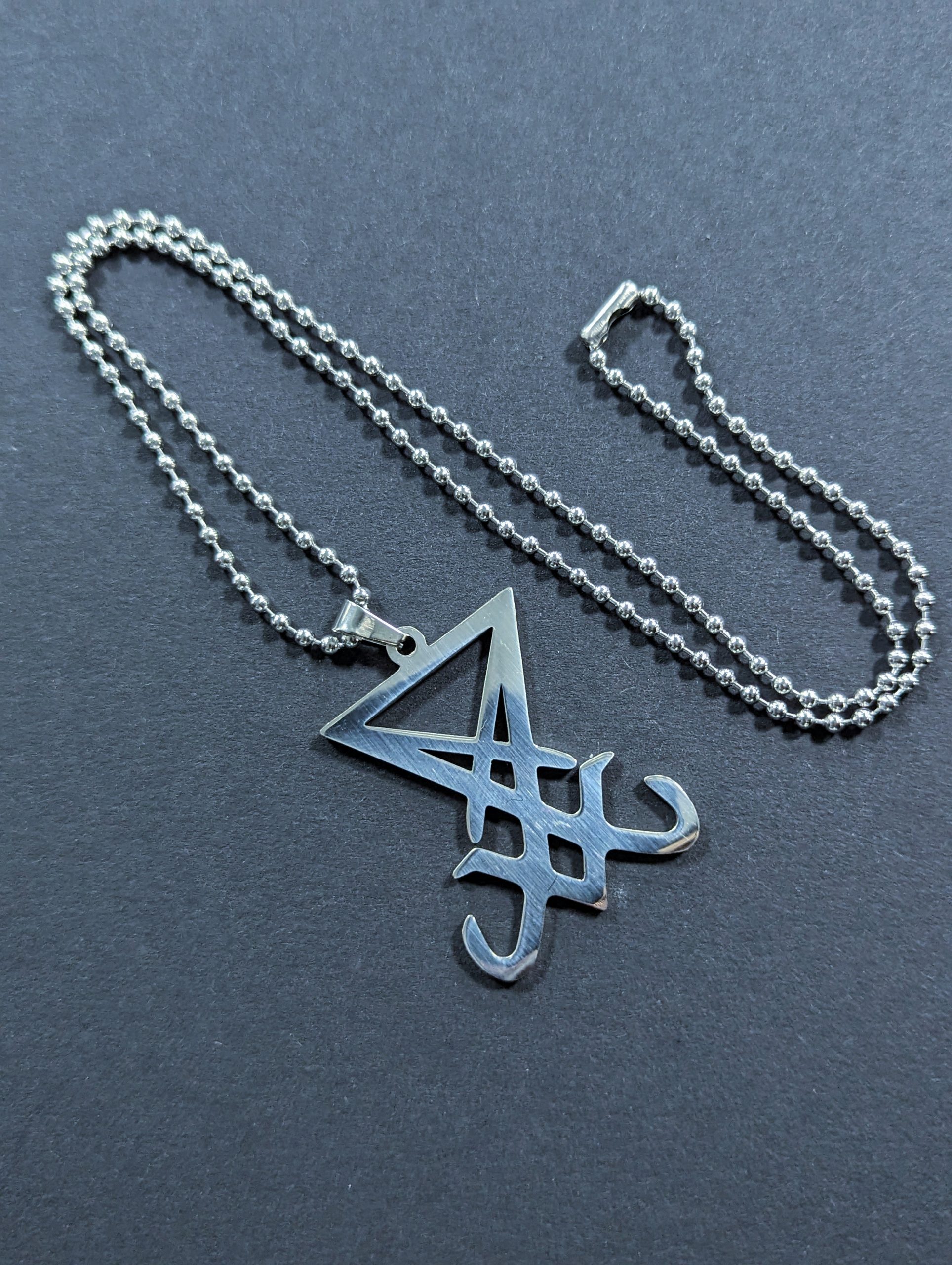 Easure Lucifers Sigil Necklace