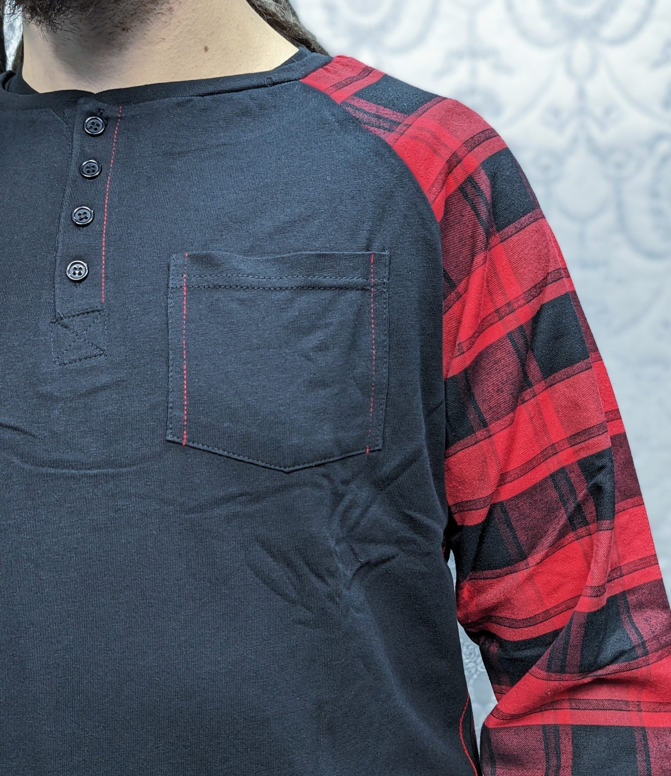 Anton Red Plaid Longsleeve - Image 3
