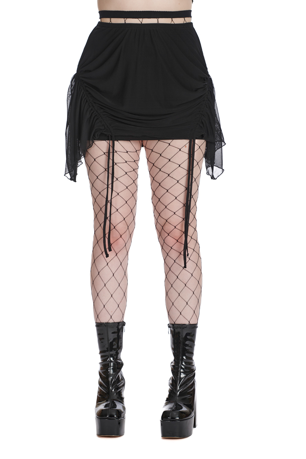 Banned Tattered Threads Mesh Skirt