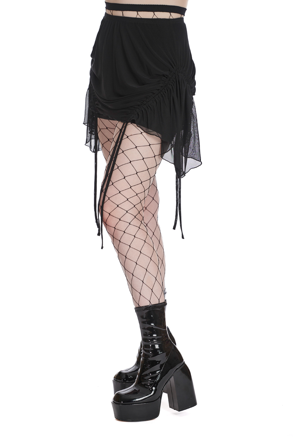 Banned Tattered Threads Mesh Skirt - Image 2