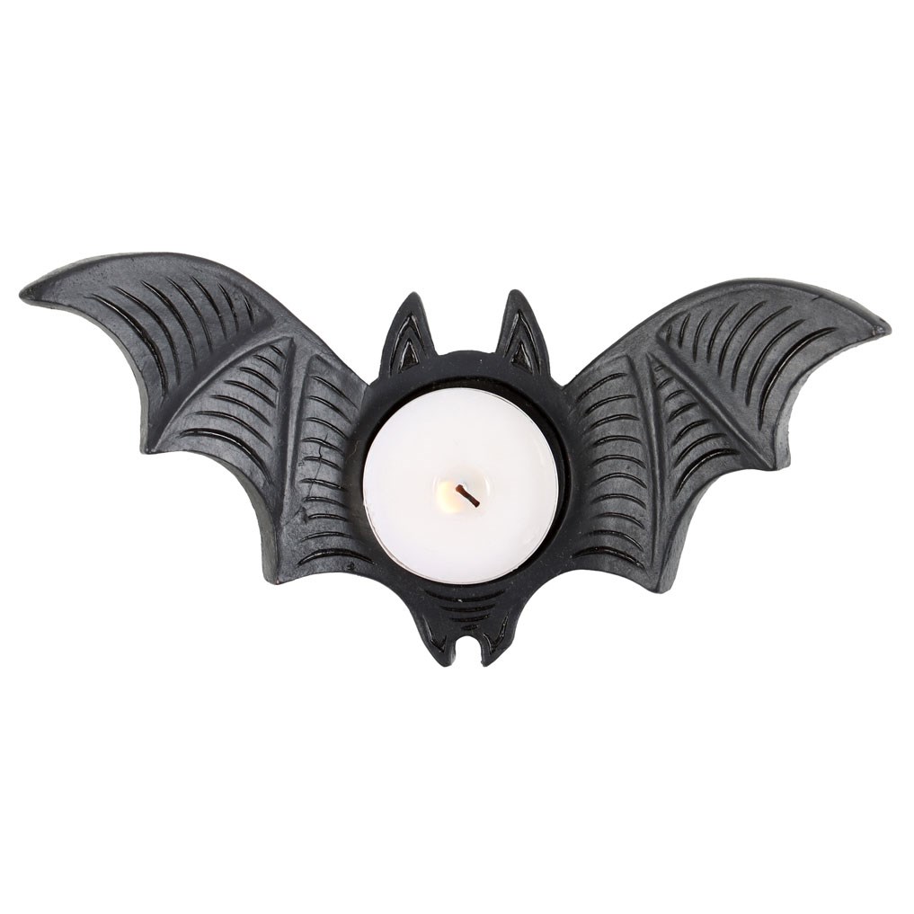 Spirit of Equinox Bat Tealight Candle Holder - Image 3