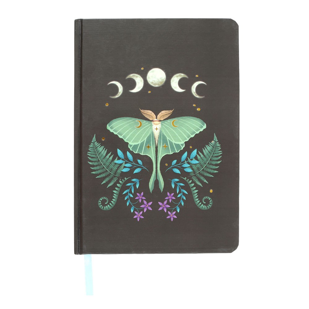 Spirit of Equinox Luna Moth A5 Notebook - Image 2