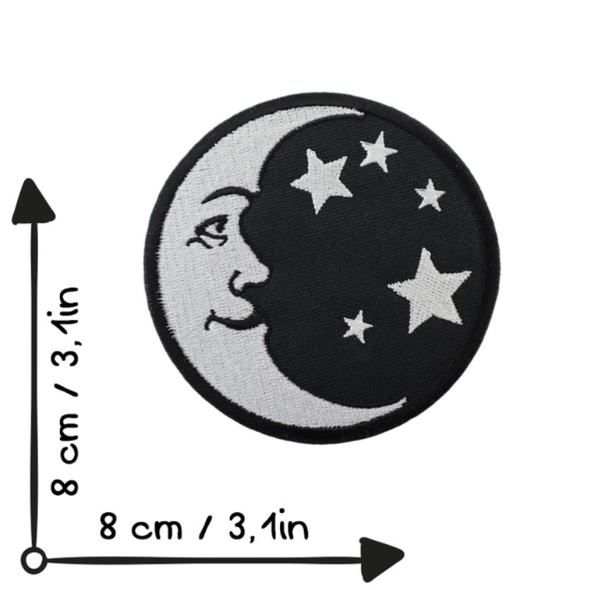 Moon and Stars Patch - Image 3