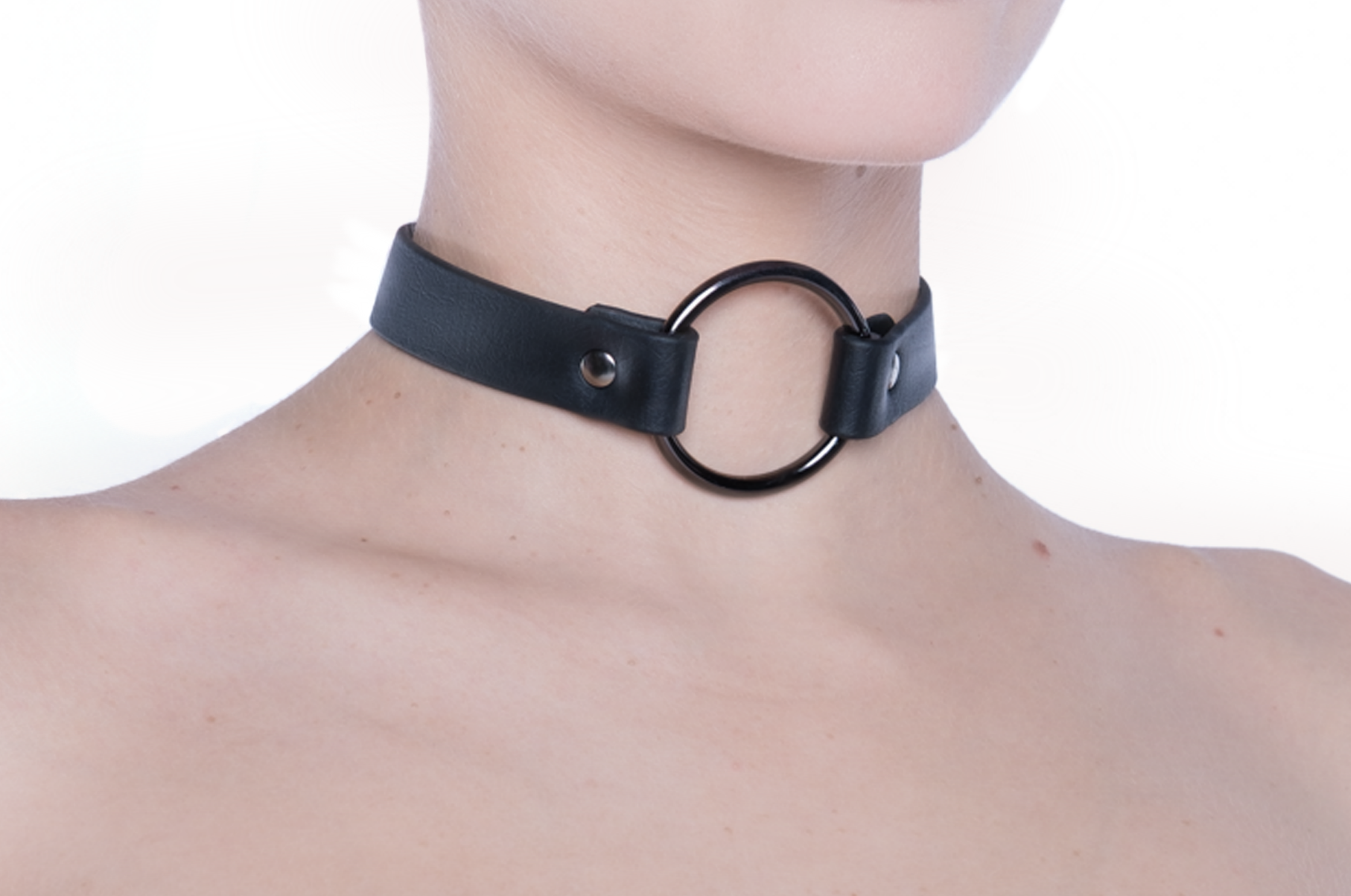 Sacred Sins Fenix Choker Gunmetal Grey – Bild 2
