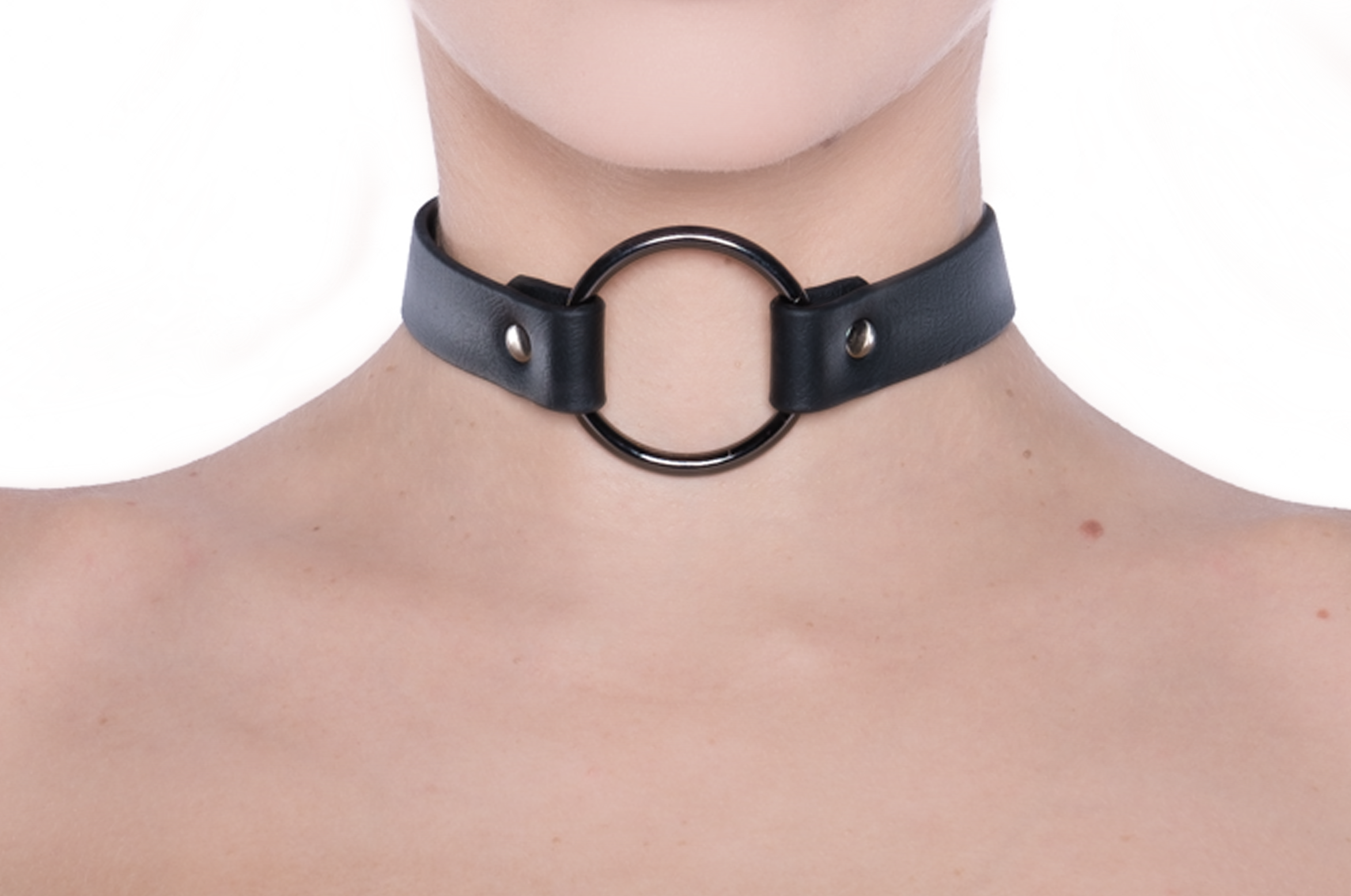 Sacred Sins Fenix Choker Gunmetal Grey