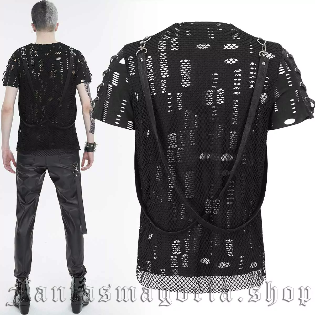 Devil Fashion Erosion T-Shirt – Bild 2