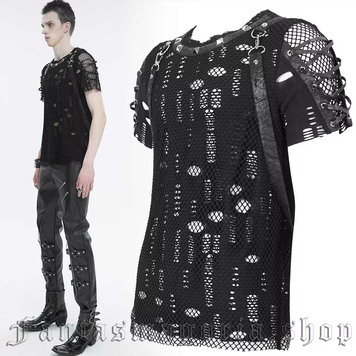 Devil Fashion Erosion T-Shirt – Bild 3