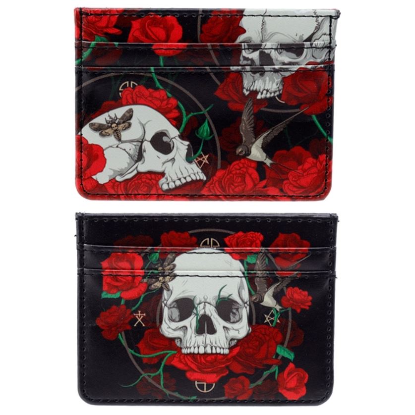 Skulls and Roses Kreditkartenbörse