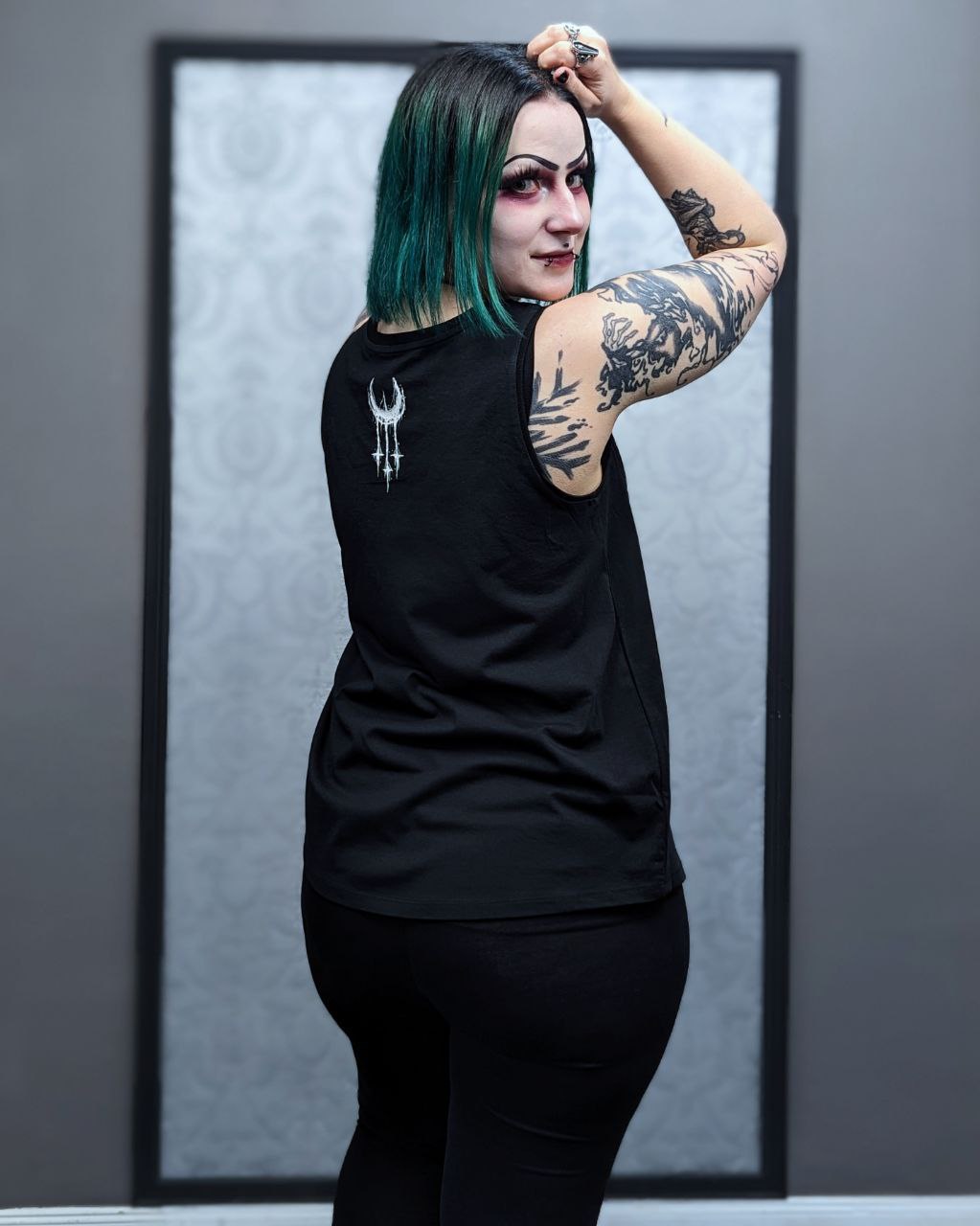 Nyctophilia X Phrenetica Tank Top Limited Black Metal Edition - Image 2