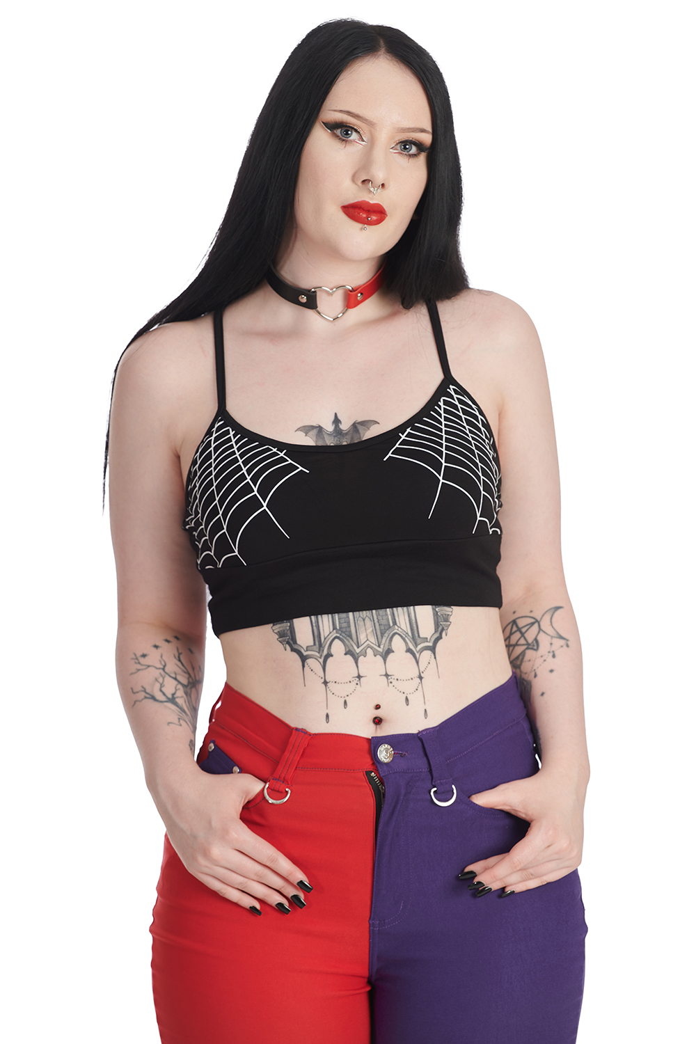 Banned Deadly Nights Cropped Top