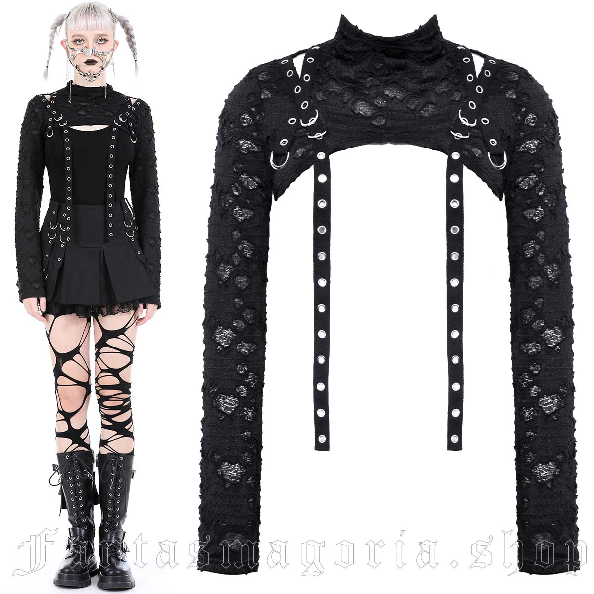 Dark in Love Bad Omens Shrug