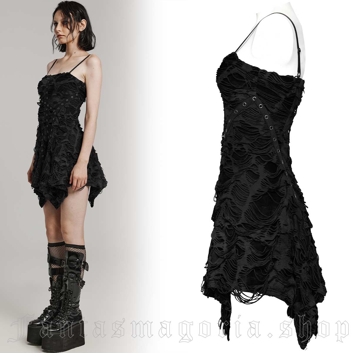 Punk Rave Shamanism Dress - Image 3