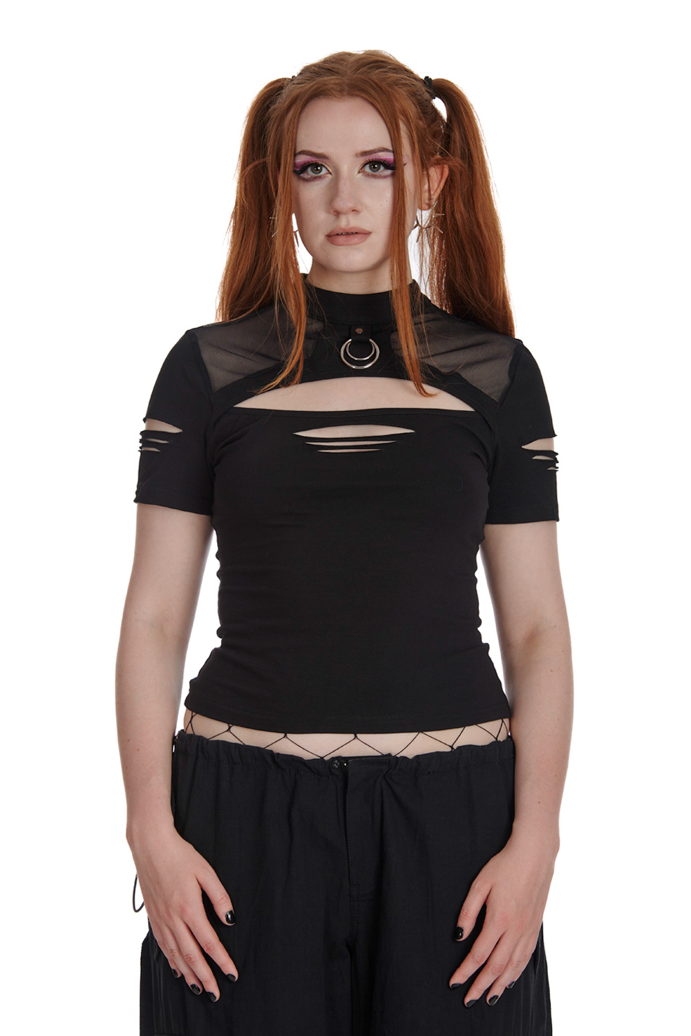 Banned Gravitas Cut Out Top