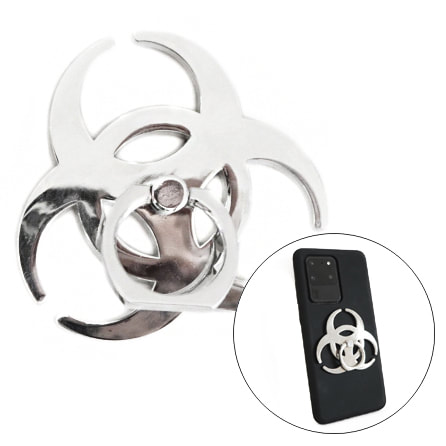 Magic Markings Biohazard Phone Ring Holder